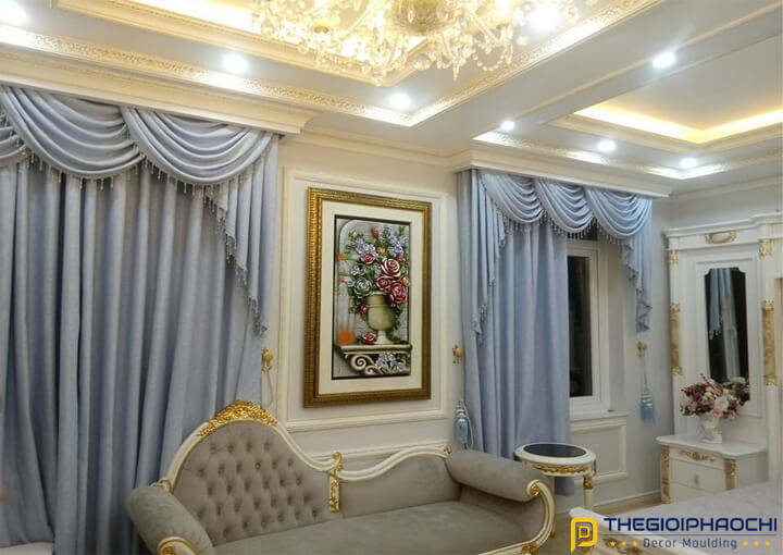 Mẫu Công Trình Thực Tế Sử Dụng Phào Chỉ Trần Nhựa Hàn Quốc
